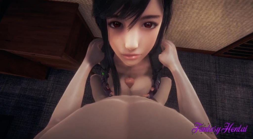 蒂法巨乳完全沦陷！狂野肉棒爆射小穴，淫水奶子嘴巴全湿透！