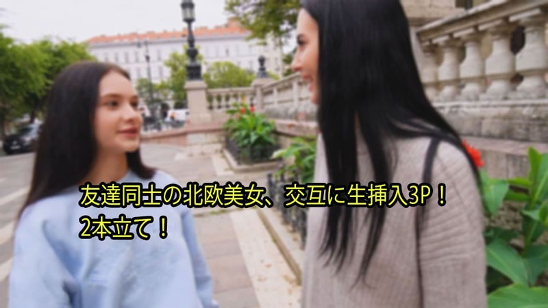 ZSL-601 友達同士の北欧美女、交互に生挿入3P！ 2本立て！ - シモンマティ